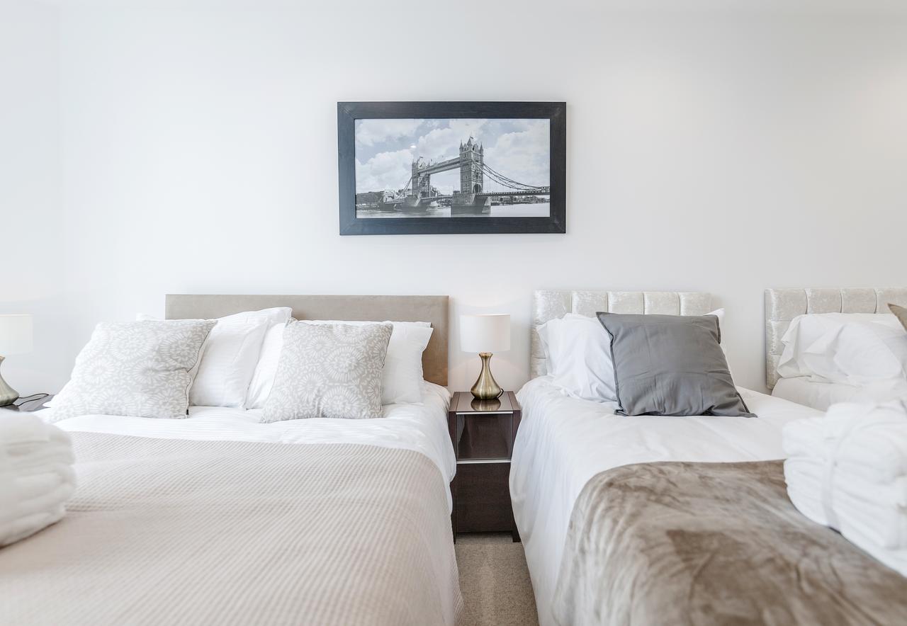Luxury Stratford Apartment Londres Exterior foto