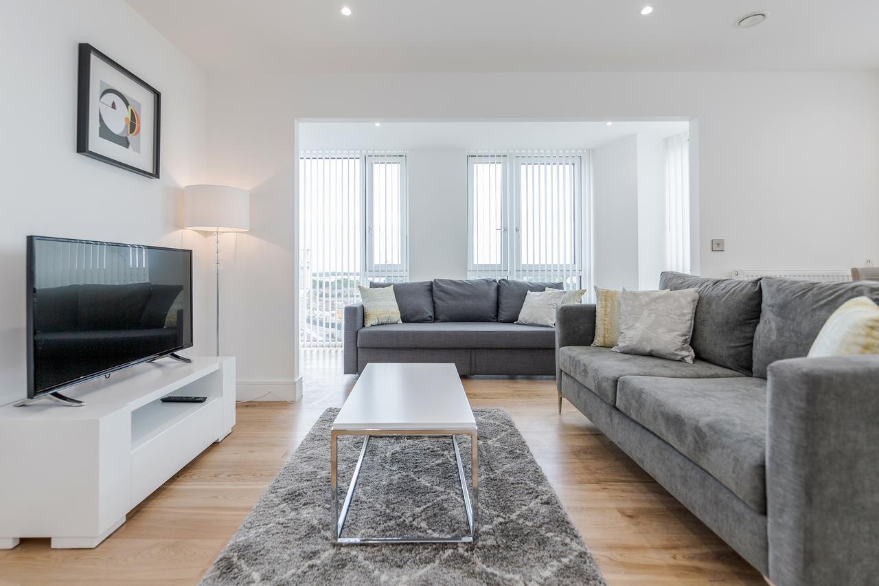 Luxury Stratford Apartment Londres Exterior foto